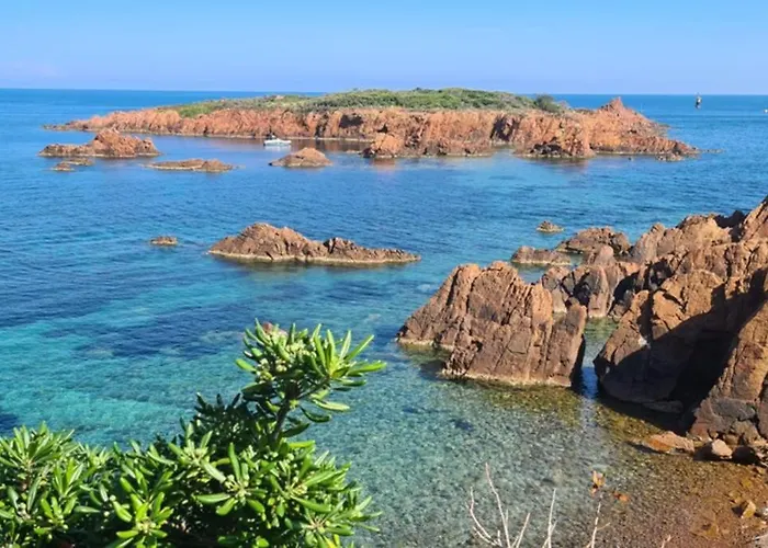 Daire 2 Pieces Climatise En Rez-de-jardin Cap Esterel Agay